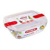 Pyrex Cook&Heat Rect Dish & Lid 2.6l 28 per pack