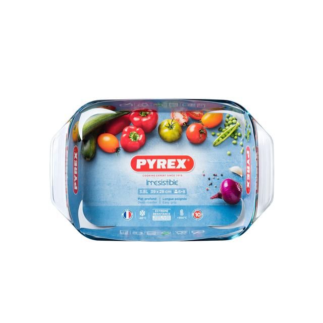 Pyrex Optimum Glass Roaster 39cm
