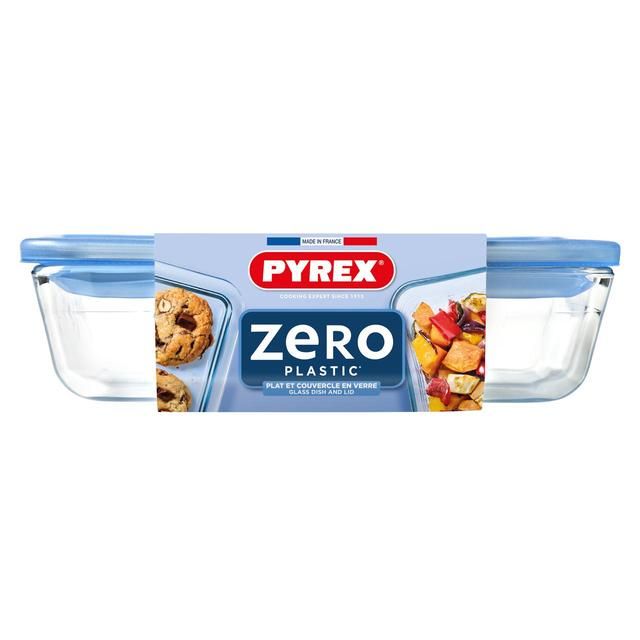 Pyrex Zero Plastic Glass Storage Container 0.8l