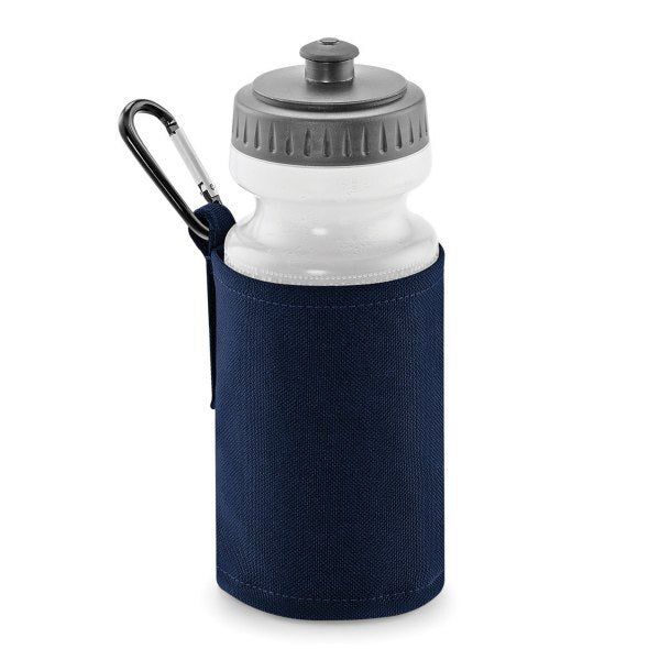 Quadra Water Bottle And Fabric Sleeve Holder (Pack of 2) French Navy