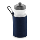 Quadra Water Bottle And Fabric Sleeve Holder (Pack of 2) French Navy