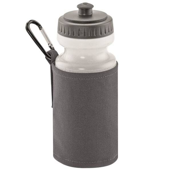 Quadra Water Bottle and Holder Graphite/Grey