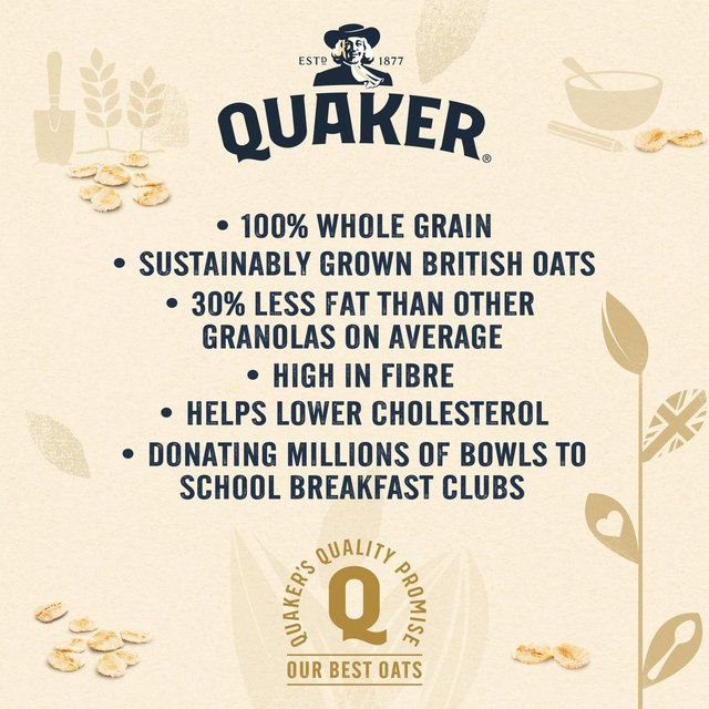 Quaker Oat Granola Raisin Cereal 500g