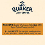 Quaker Oat So Simple Family Pack Golden Syrup Porridge Sachets Cereal 20 per pack