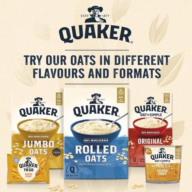 Quaker Oat So Simple Gluten Free Original Porridge Sachets Cereal 10 per pack
