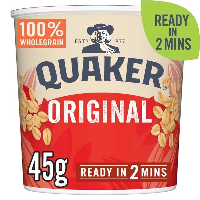 Quaker Oat So Simple Original Porridge Cereal Pot   45g
