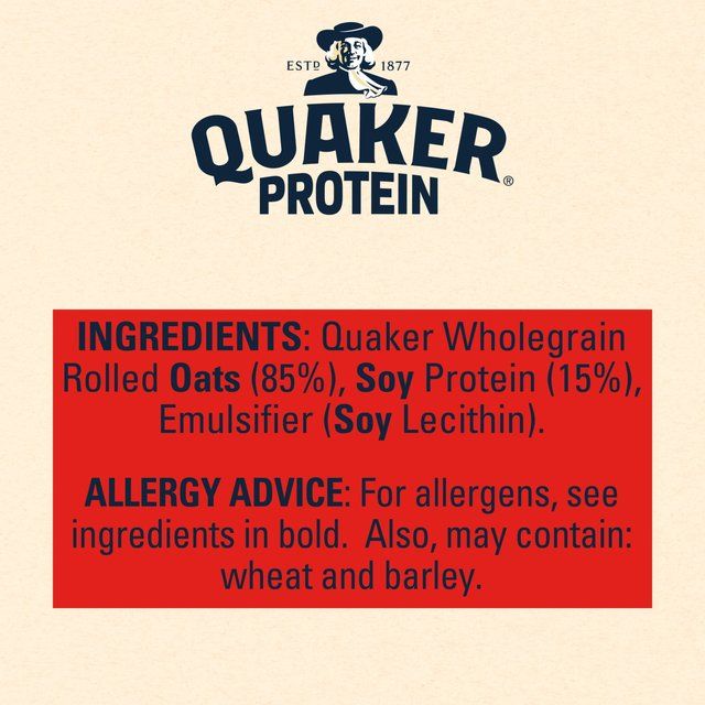 Quaker Oat So Simple Protein Original Porridge Sachets Cereal 8 per pack