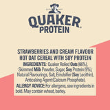 Quaker Oat So Simple Protein Porridge Strawberries and Cream Cereal Pot 59g