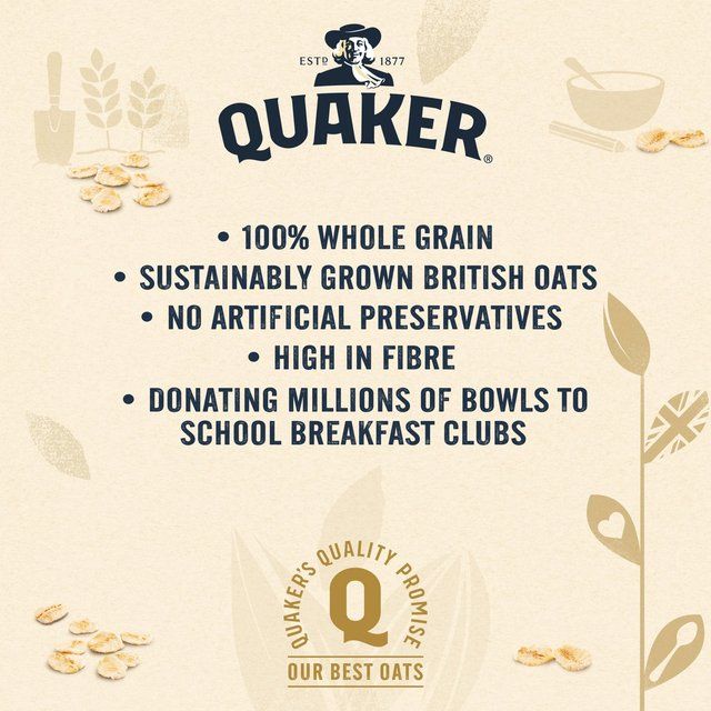 Quaker Original Oat Crisp Cereal 375g