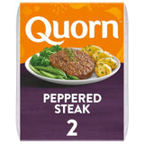 Quorn Vegetarian 2 Peppered Steaks 196g