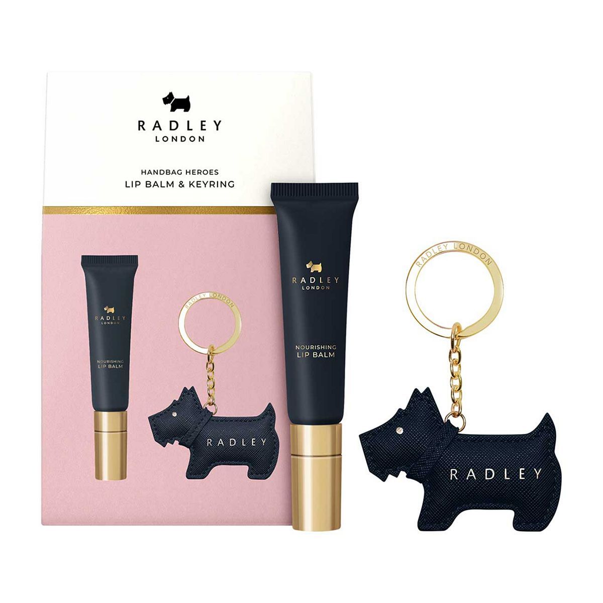 Radley London Handbag Heroes Lip Balm & Keyring