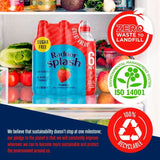Radnor Splash Strawberry Flavoured Water   6 x 500ml