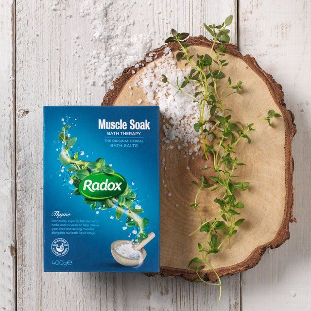 Radox Bath Therapy Muscle Soak Herbal Bath Salts 400g