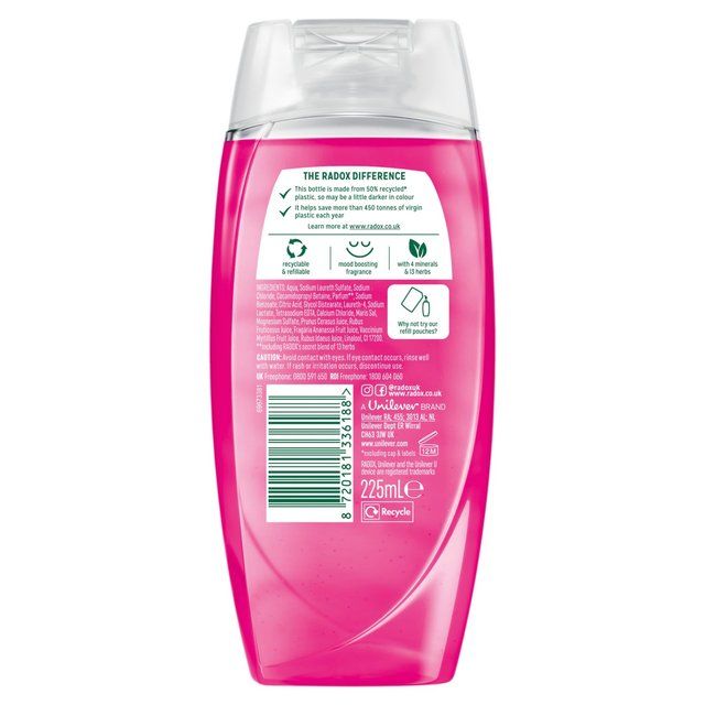 Radox Feel Radiant Mood Boosting Shower Gel   225ml