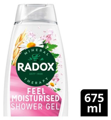 Radox Mineral Therapy Feel Moisturised Shower Gel 675ml