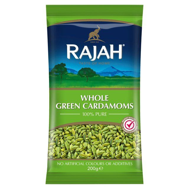 Rajah Spices Whole Green Cardamoms 200g