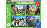 Ravensburger Minecraft 4x100 Piece Puzzle Bumper Pack