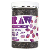Raw Health Organic Black Chia Seeds 450g