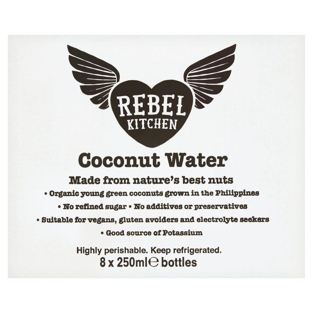 Rebel Kitchen Raw Organic Coconut Water Multipack 8 x 250ml