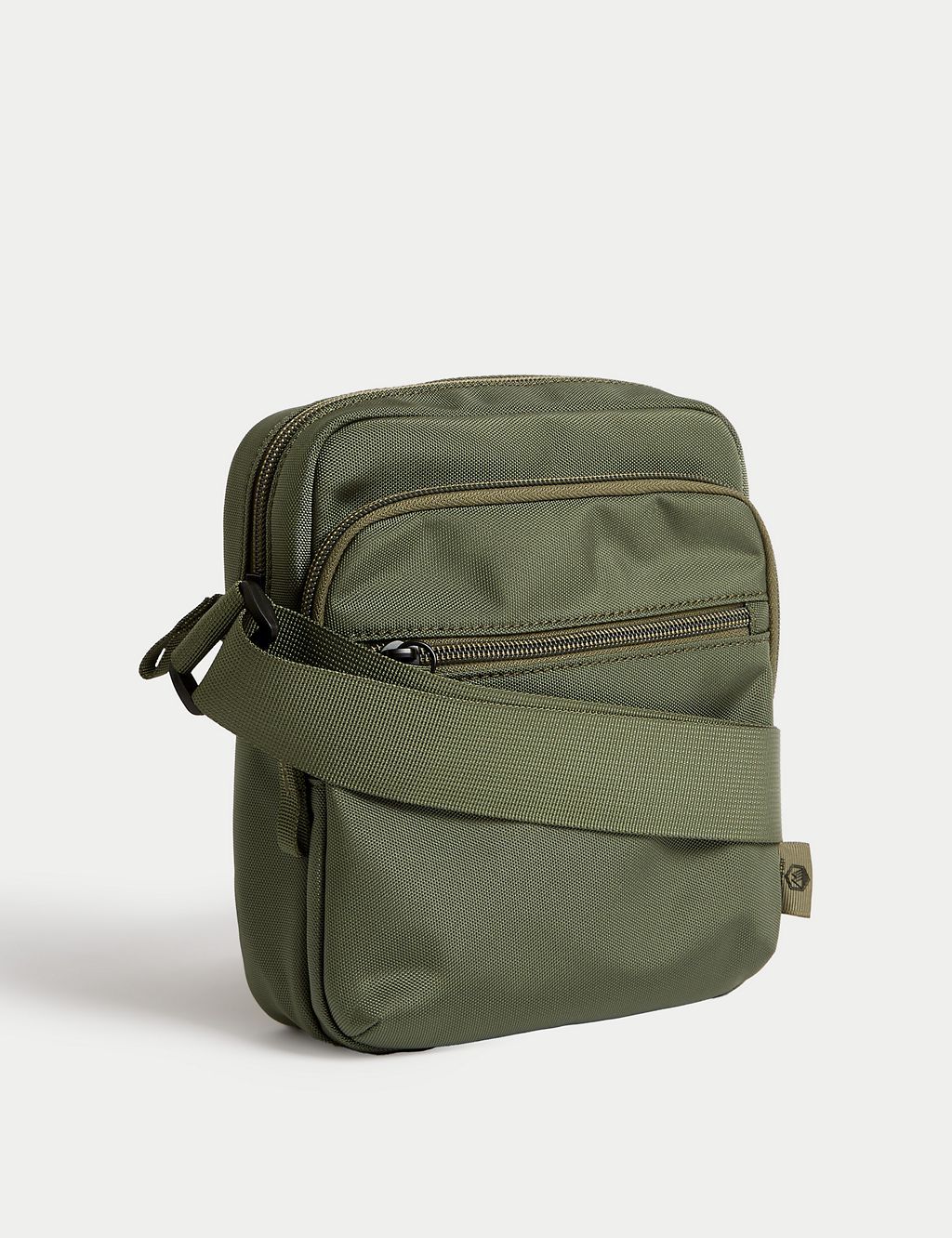 Recycled Polyester Pro-Tect™ Cross Body Bag Khaki