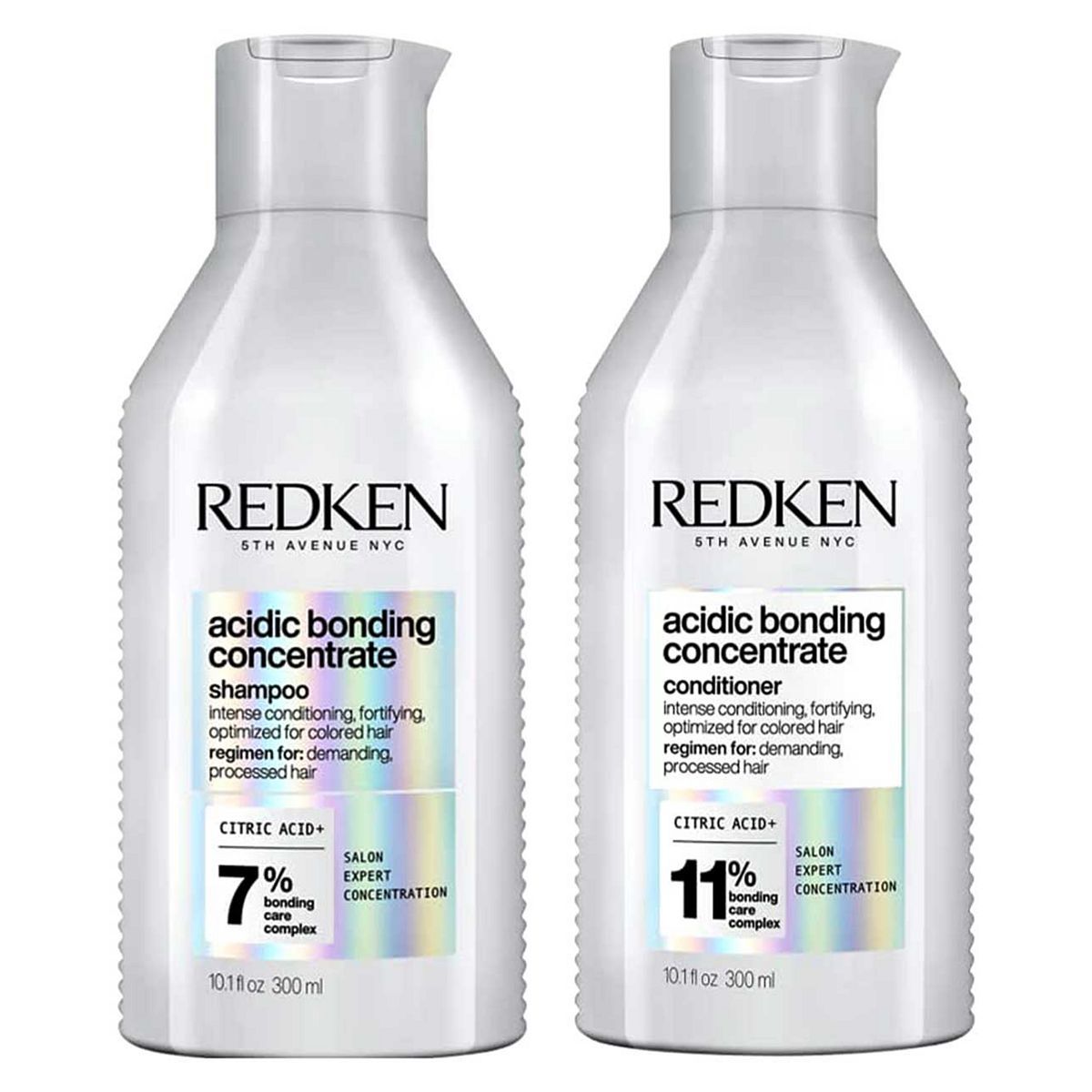 REDKEN Acidic Bonding Concentrate Shampoo and Conditioner Bond Repair Bundle For Damaged Hair