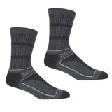 Regatta Womens Samaris 3 Season Boot Socks (6-8) Briar Grey/Light Steel / 1EA