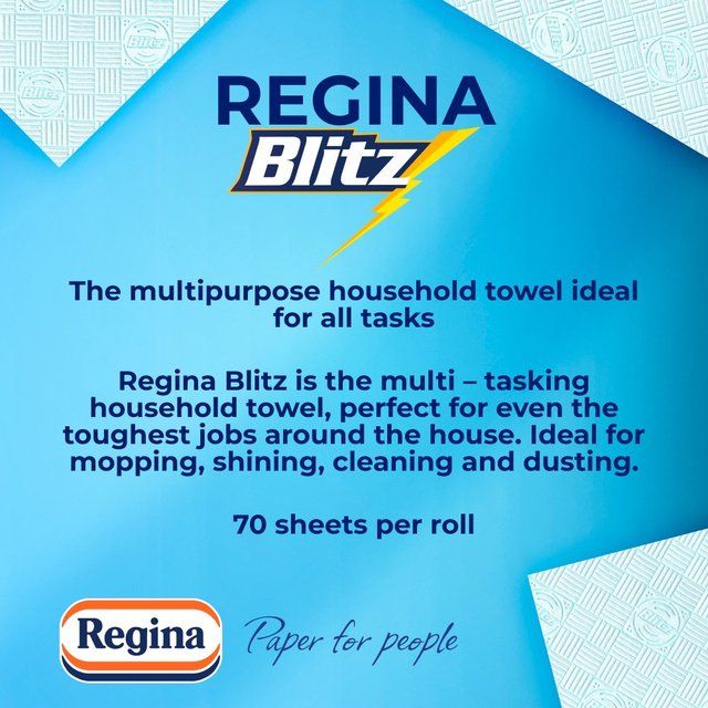 Regina Blitz Household Towel 3 per pack