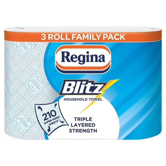 Regina Blitz Household Towel 3 per pack