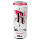 Relentless Raspberry Zero Sugar Energy Drink 12x500ml