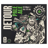 Renegade Detour Pale Ale   4 x 330ml