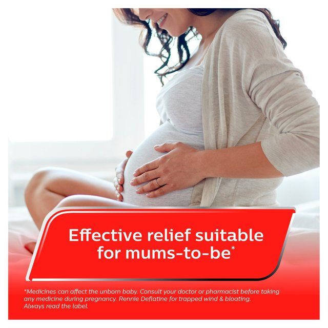 Rennie Deflatine Trapped Wind Relief Tablets 36 per pack