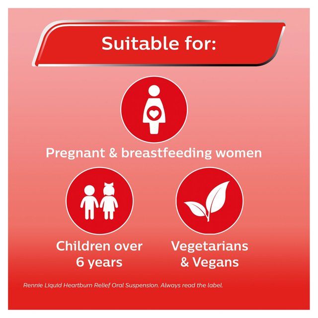 Rennie Liquid Heartburn Relief Oral Suspension 250ml