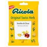 Ricola Soothe & Clear with Natural Menthol 17 Herb Lozenges 75g