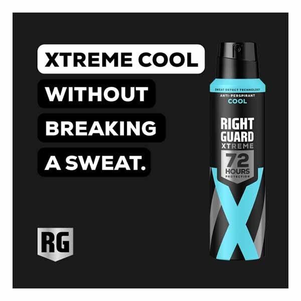 Right Guard Xtreme Cool 72H Anti-Perspirant 150ml