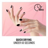 Rimmel London 60 Seconds Super Shine By Rita Ora Rita'S Black