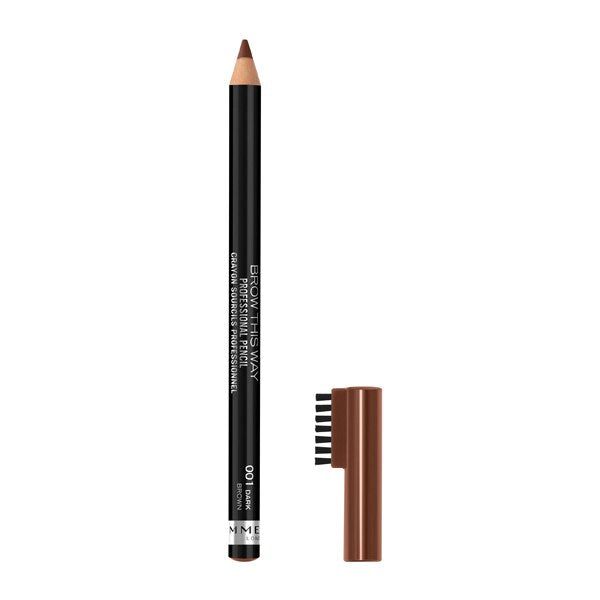 Rimmel Professional Eyebrow Brow Pencil Dark Brown 1