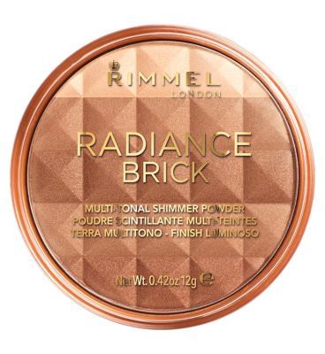 Rimmel Radiance Shimmer Brick Bronzer Brick 01