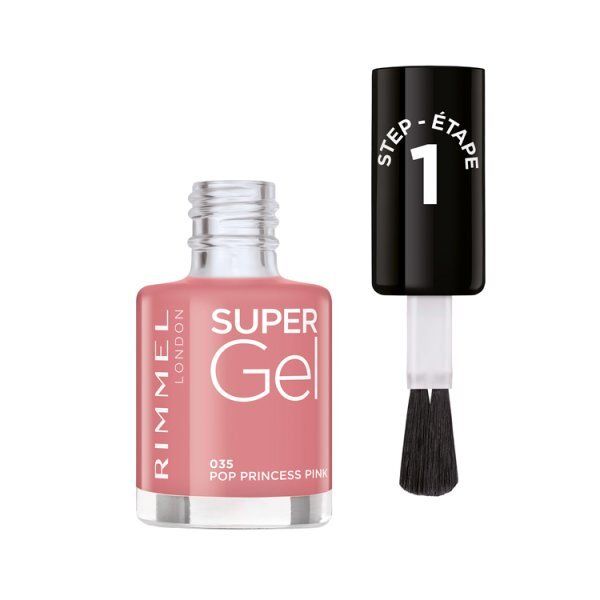 Rimmel Super Gel Nail Polish - 035 Pop Princess Pink