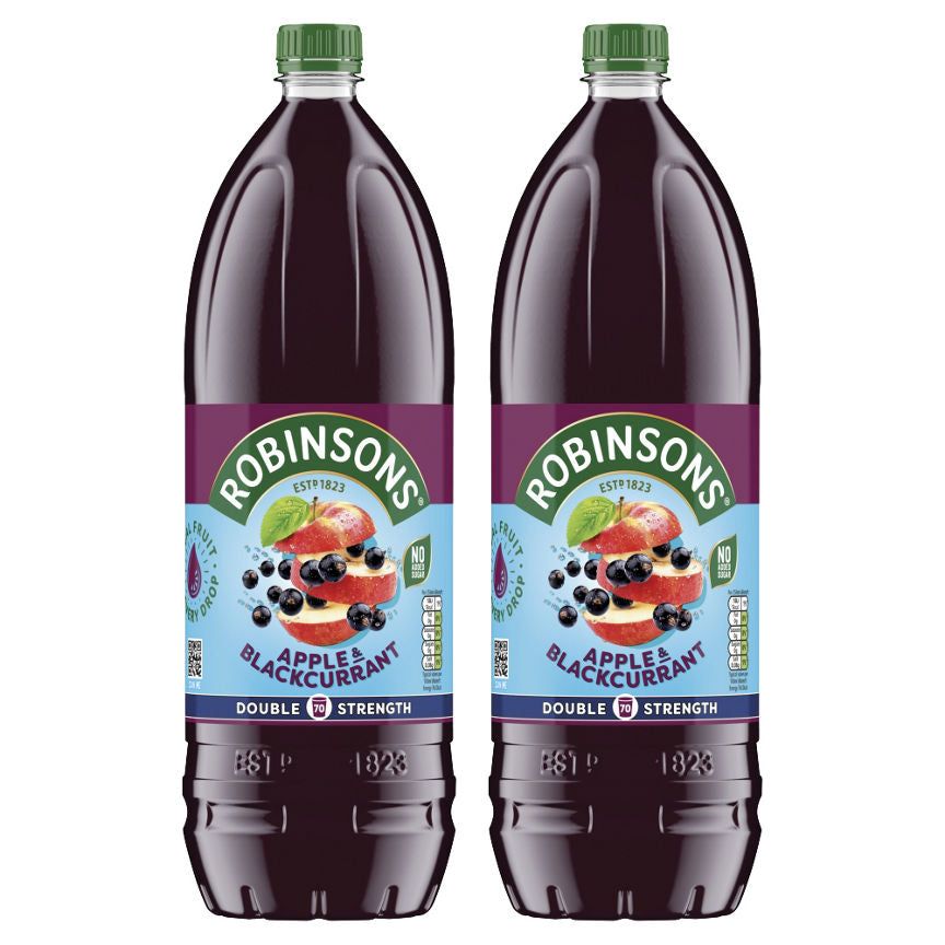 Robinsons Apple & Blackcurrant Squash Stock Up Bundle