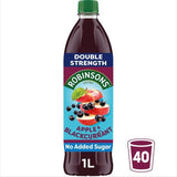 Robinsons Double Strength Apple & Blackcurrant Squash   1L