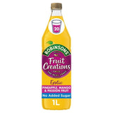 Robinsons Fruit Creations Pineapple Mango & Passionfruit No Added Sugar   1L