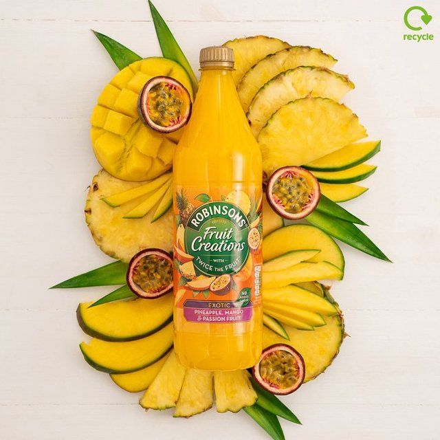 Robinsons Fruit Creations Pineapple Mango & Passionfruit No Added Sugar   1L