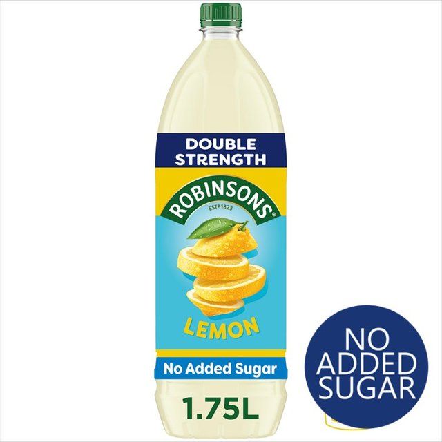 Robinsons Lemon No Added Sugar Double Concentrate 1.75L
