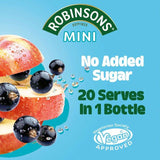 Robinsons Mini Apple & Blackcurrant No Added Sugar   66ml
