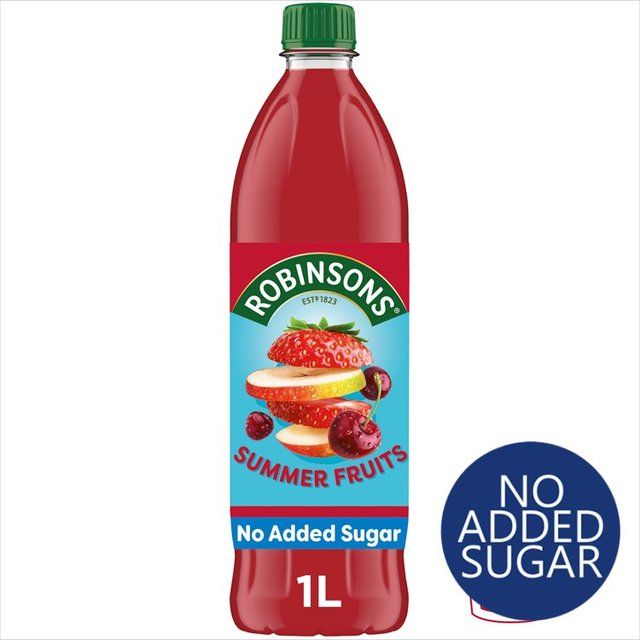 Robinsons Single Strength Summer Fruits No Added Sugar 1L