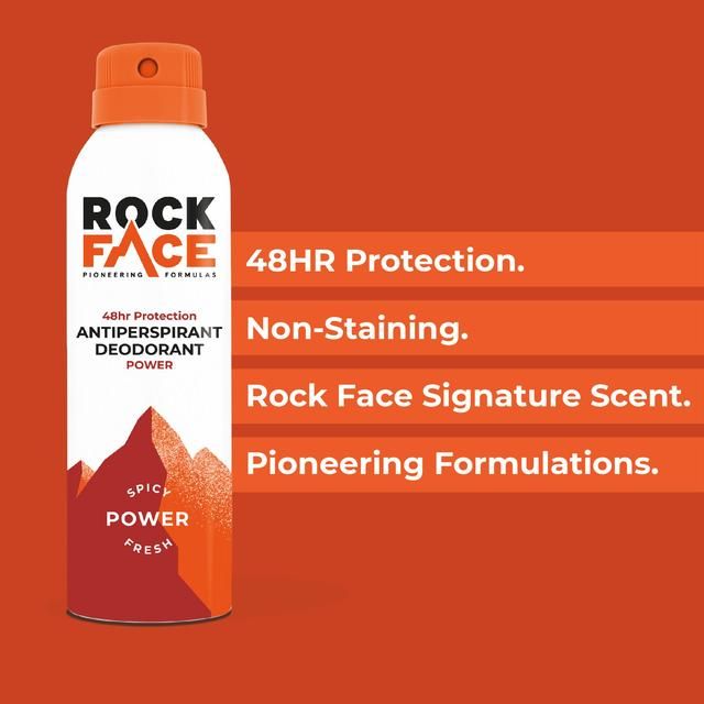 Rock Face Power 48 HR Antiperspirant Deodorant 200ml