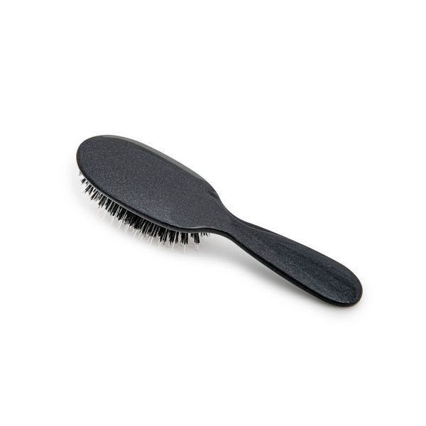 Rock & Ruddle Black Stardust Small Pure Bristle Hairbrush
