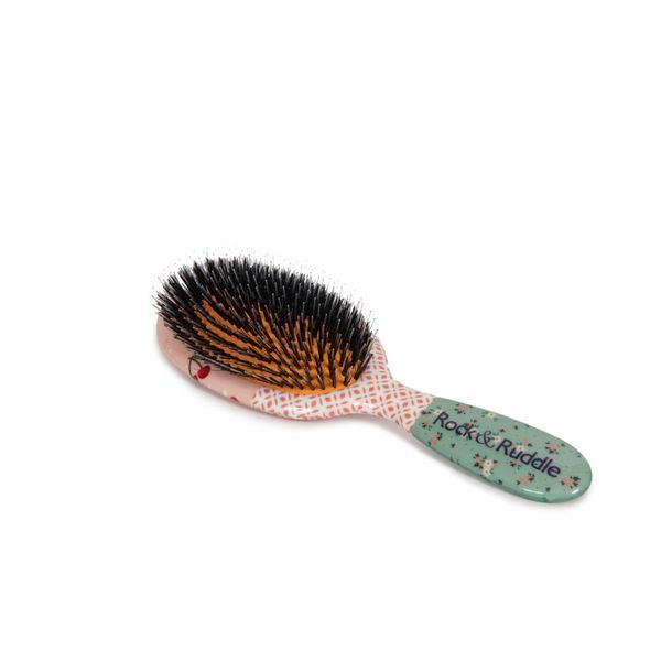 Rock & Ruddle Cherries Small Synthetic Bristle Hairbrush