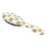 Rock & Ruddle Flower Face Small Synthetic Bristle Hairbrush