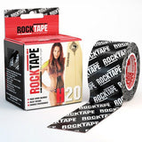 RockTape H20 Black Logo 5cm x 5m roll